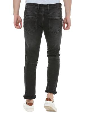 grey cotton washed jeans - 15932673 - Standard Image - 2