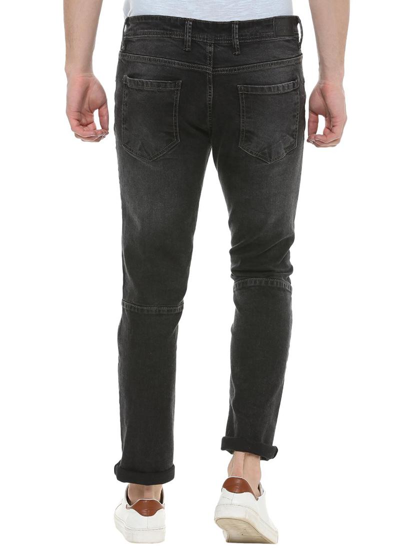 grey cotton washed jeans - 15932673 - Zoom Image - 2