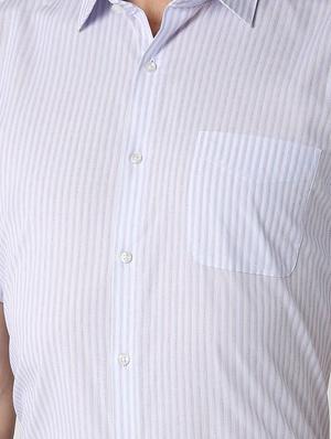 blue cotton formal shirt - 15932695 - Standard Image - 5