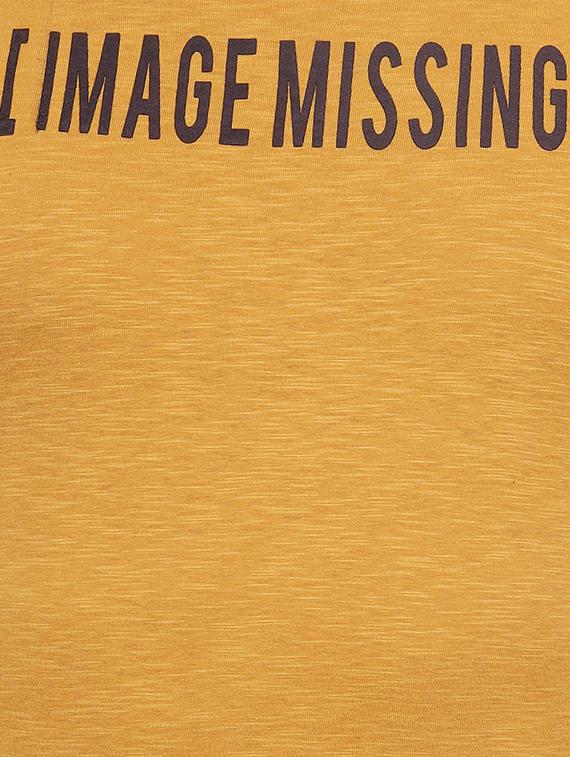 yellow typographic t-shirt - 15932741 - Zoom Image - 4