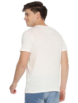 white printed t-shirt - 15932746 - Standard Image - 2