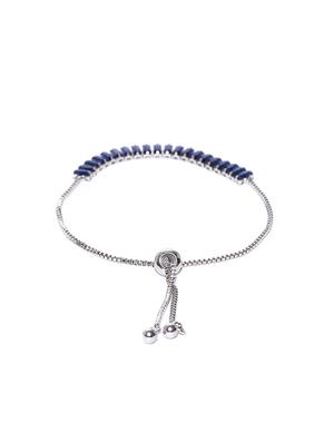 blue metal bangle bracelet - 15932821 - Standard Image - 2