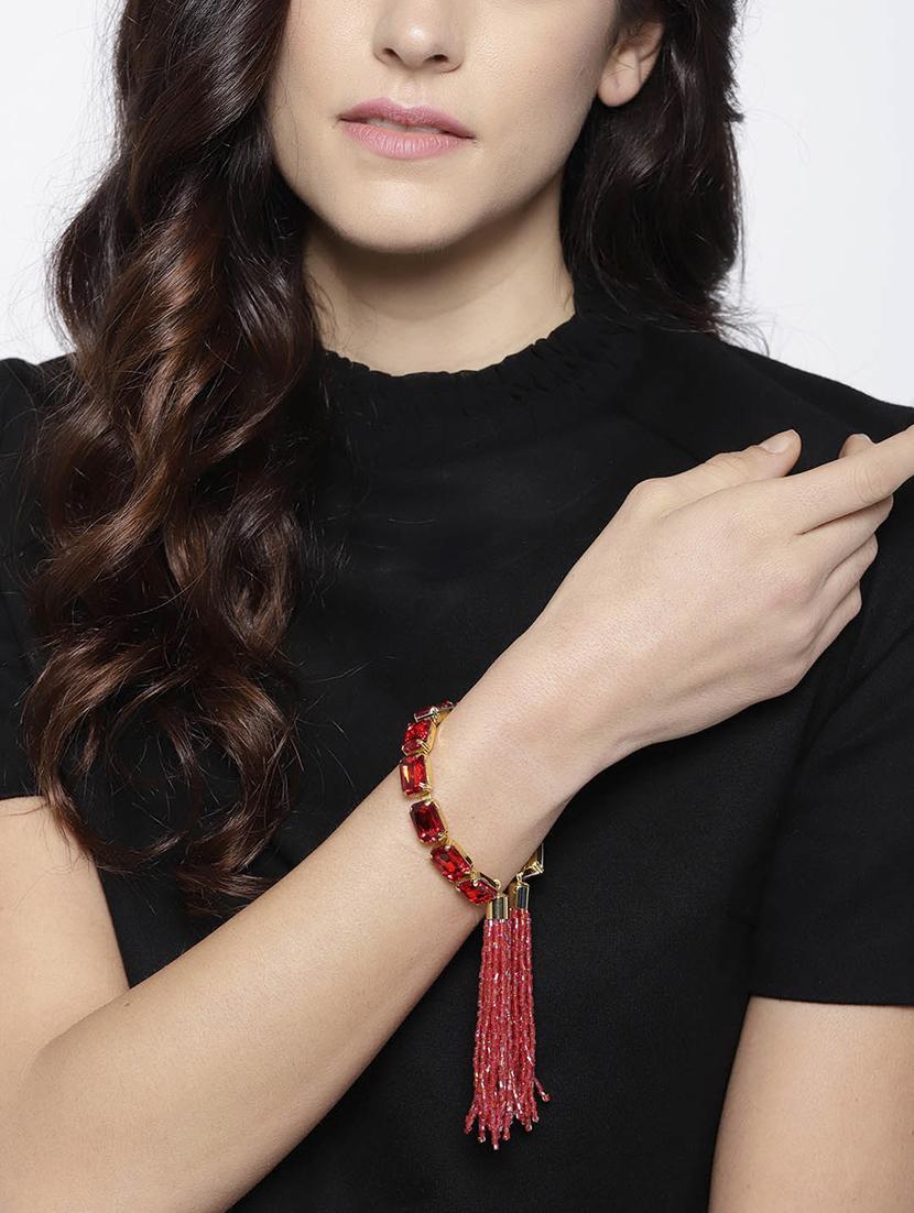 red metal bangle bracelet - 15932831 - Zoom Image - 3