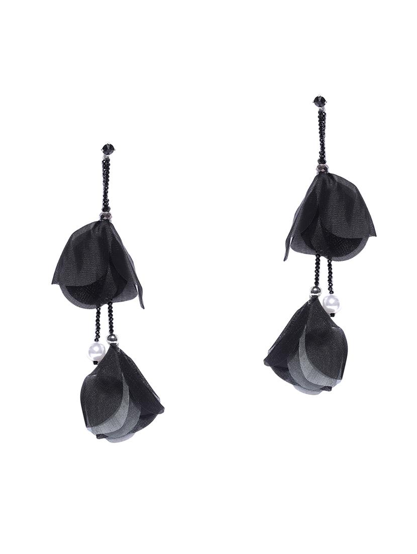 black brass drop earring - 15932907 - Zoom Image - 1