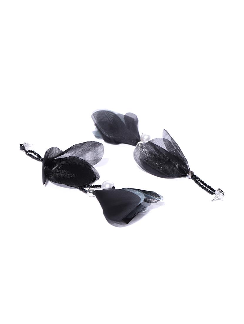 black brass drop earring - 15932907 - Zoom Image - 2