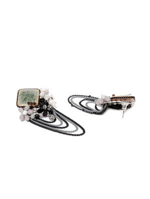 multi colored brass drop earring - 15932992 - Standard Image - 2