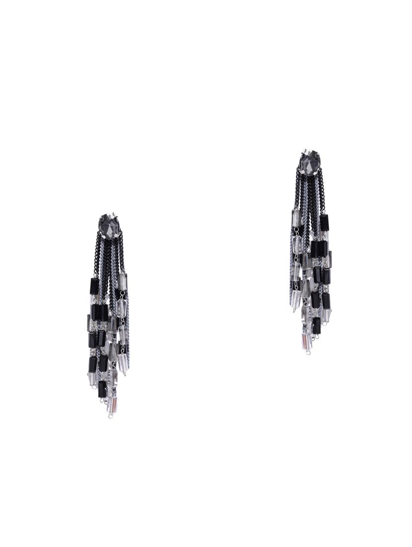 multi colored brass drop earring - 15932995 - Zoom Image - 1