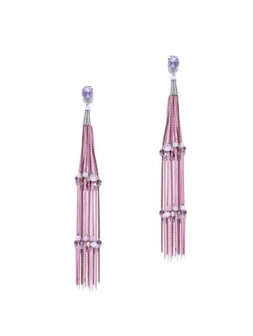 multi colored brass drop earring - 15932999 - Standard Image - 1