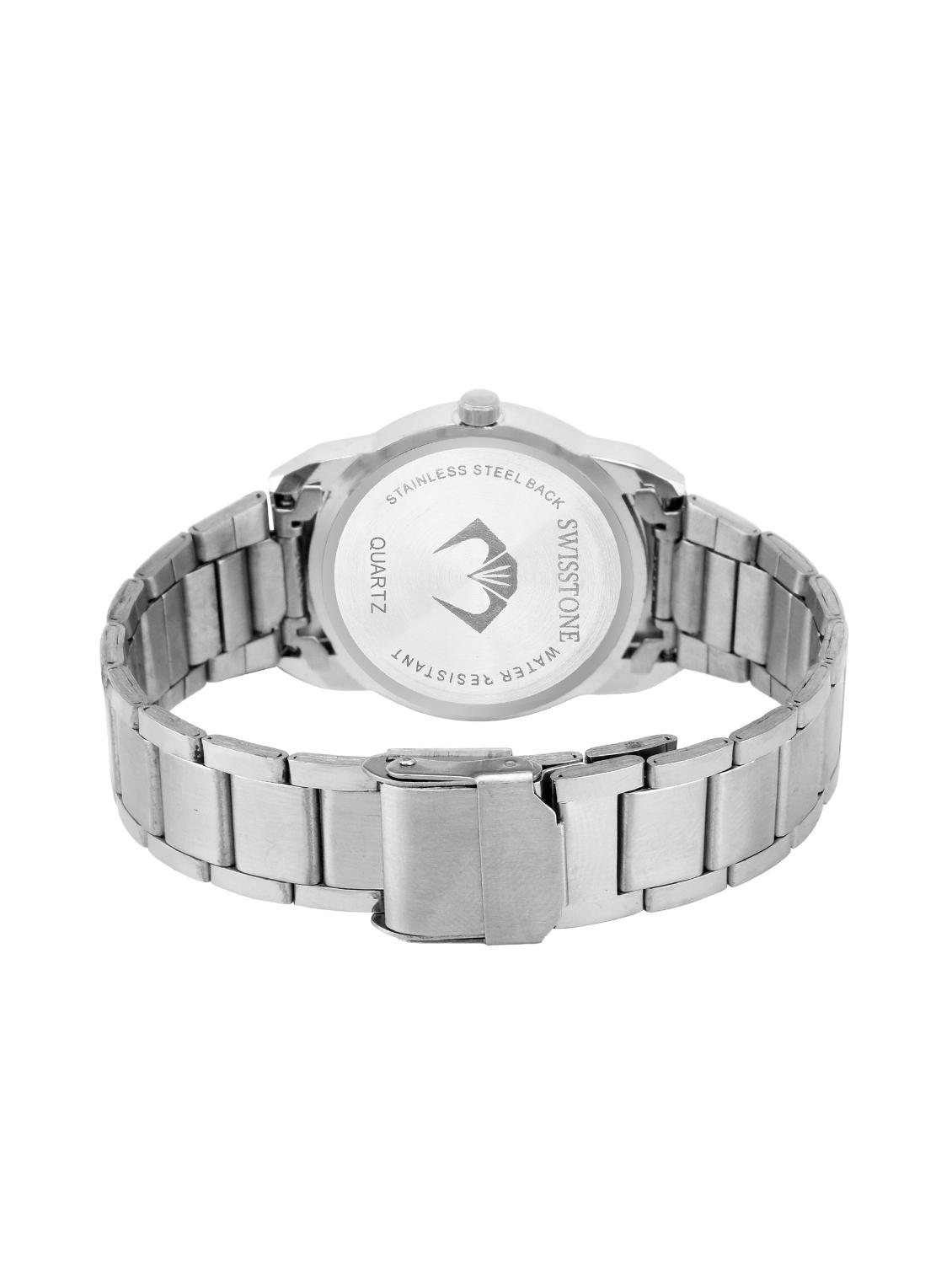 swisstone swss399-pnk-ch round dial analog watch - 15933023 - Zoom Image - 3