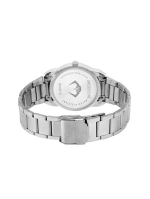 swisstone swss399-wht-ch round dial analog watch - 15933024 - Standard Image - 3