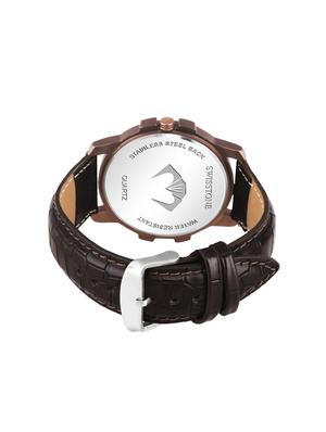 swisstone g285-brwn round dial analog watch - 15933034 - Standard Image - 3
