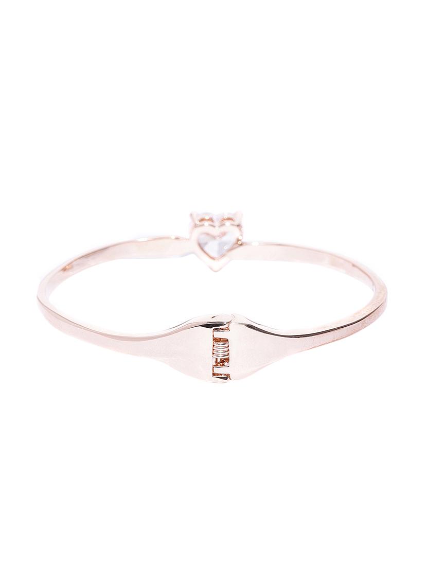 gold metal bangle bracelet - 15933182 - Zoom Image - 2