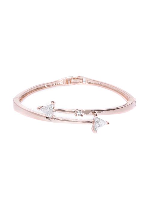gold metal bangle bracelet - 15933190 - Standard Image - 1