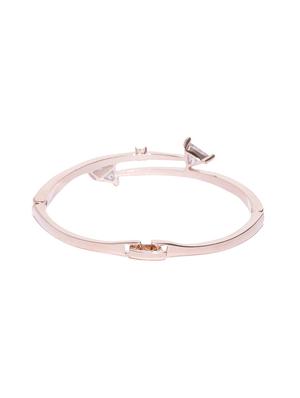 gold metal bangle bracelet - 15933190 - Standard Image - 2