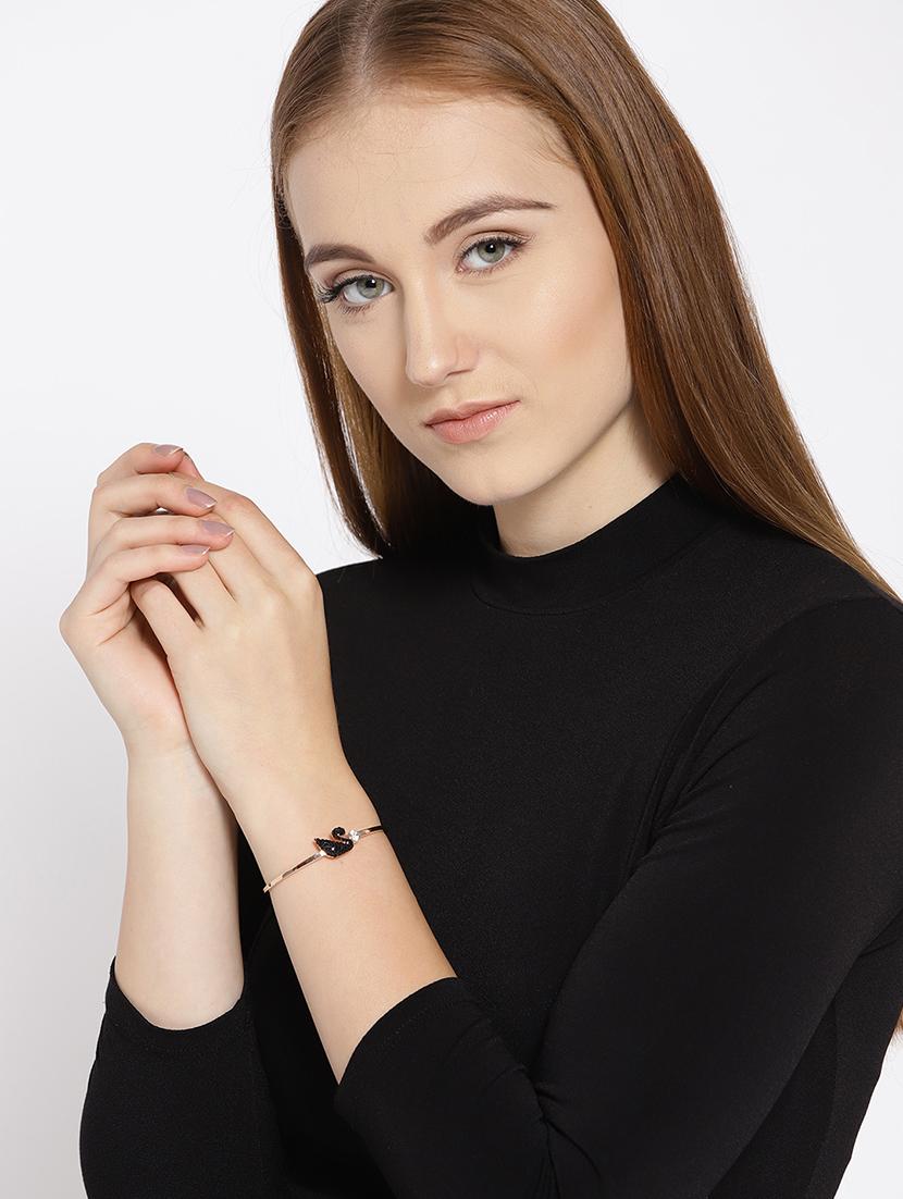 black metal bangle bracelet - 15933193 - Zoom Image - 3