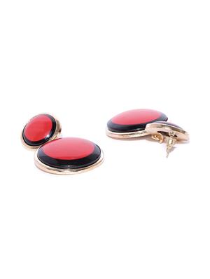 red brass drop earring - 15933228 - Standard Image - 2