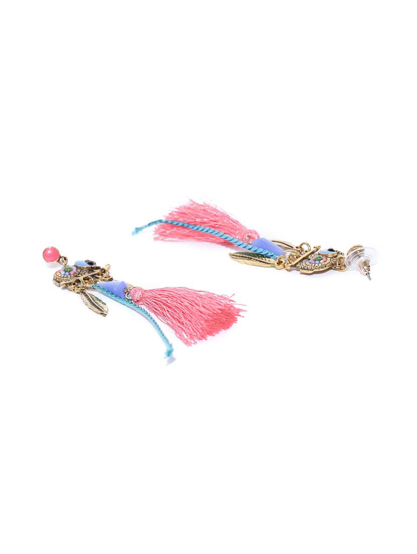 pink drop earring - 15933263 - Zoom Image - 2
