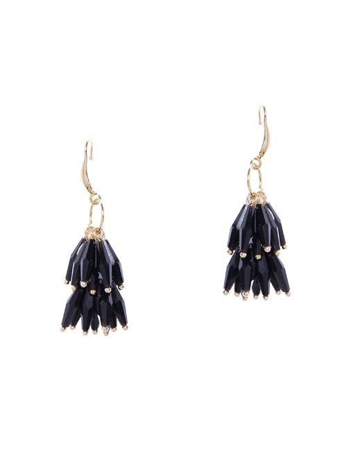 black brass drop earring - 15933276 - Standard Image - 1