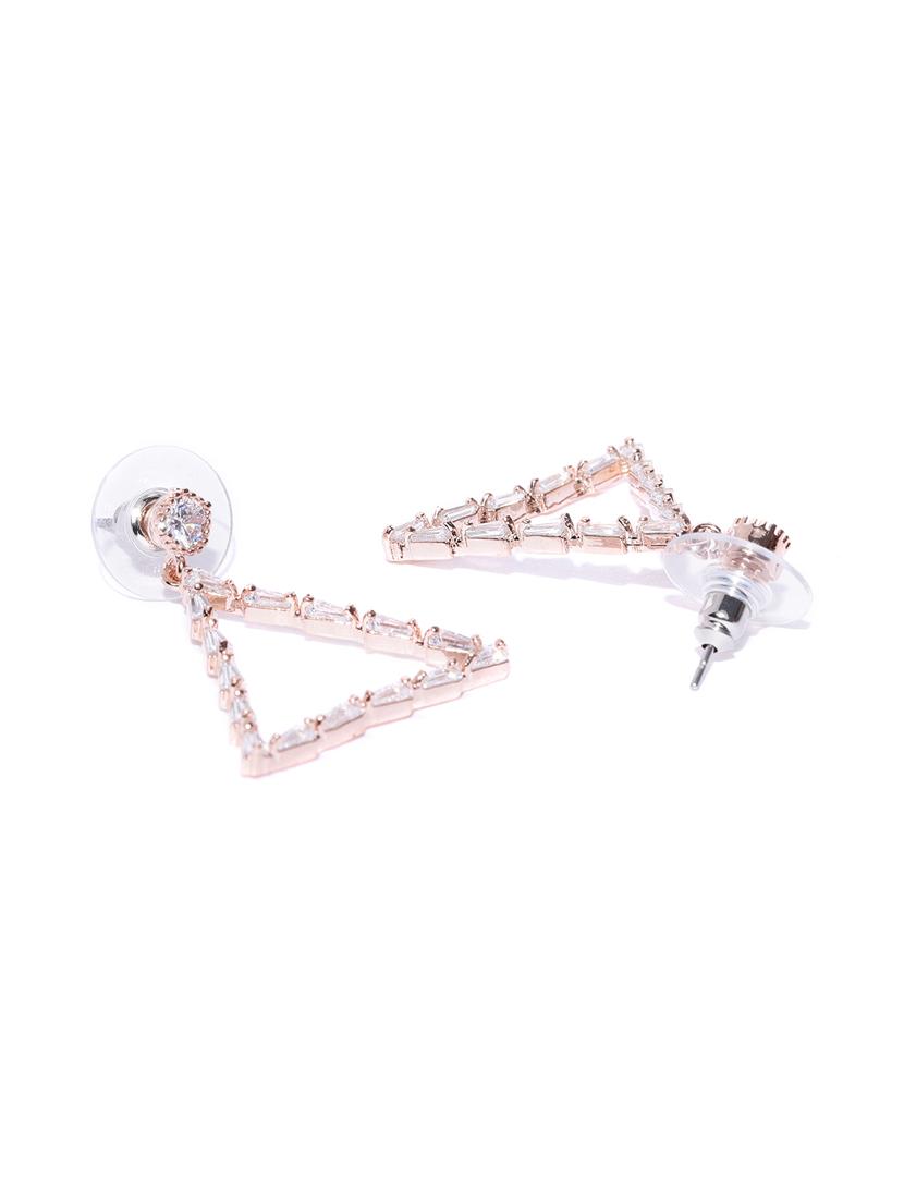 gold drop earring - 15933283 - Zoom Image - 2