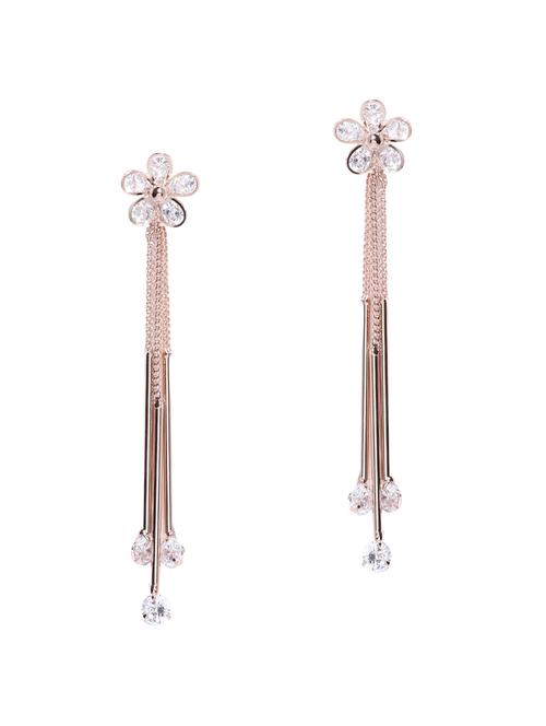 gold drop earring - 15933288 - Standard Image - 1