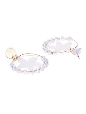 white drop earring - 15933327 - Standard Image - 2