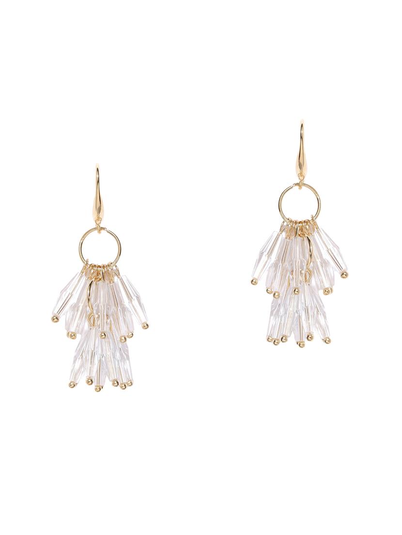 white drop earring - 15933332 - Zoom Image - 1