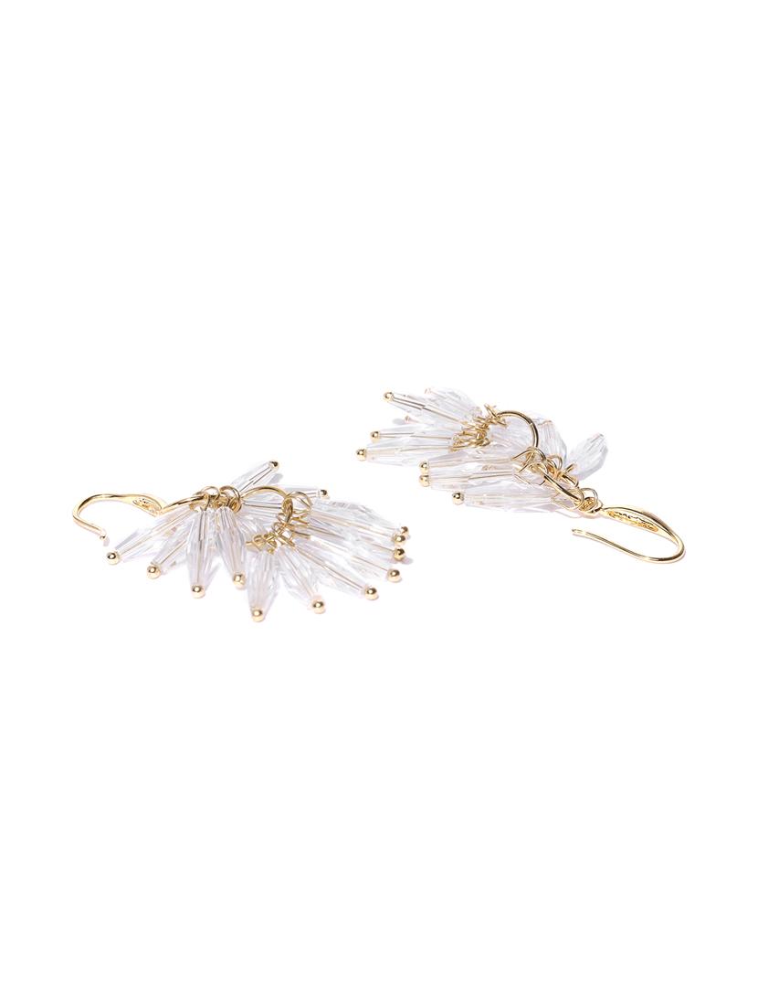 white drop earring - 15933332 - Zoom Image - 2