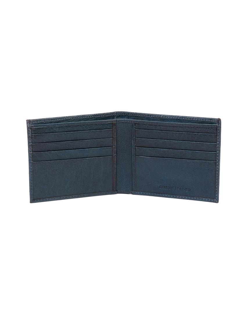navyblue leather wallet - 15933429 - Zoom Image - 3
