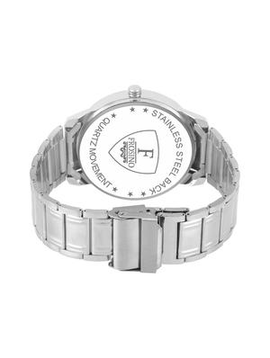 frosino silver dial analogue watch - 15933763 - Standard Image - 3