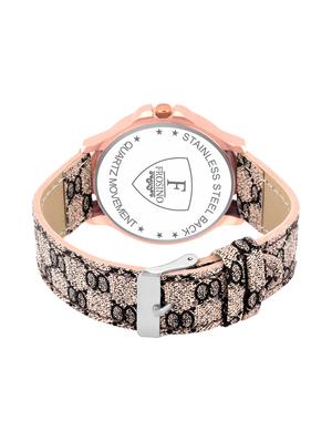 frosino beige grey strap analog watch for boys and men - 15933768 - Standard Image - 3