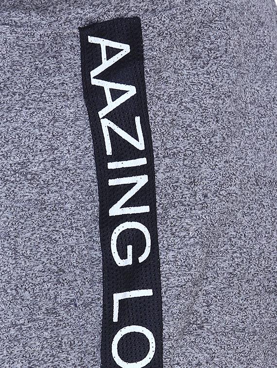 grey cotton full length track pant - 15933778 - Zoom Image - 5