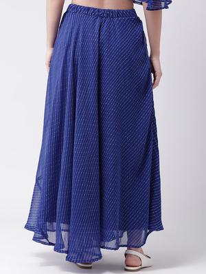 high rise flared skirt - 15933878 - Standard Image - 3