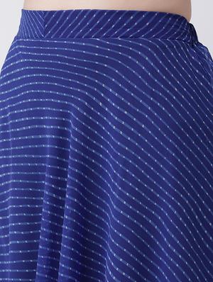 high rise flared skirt - 15933878 - Standard Image - 5