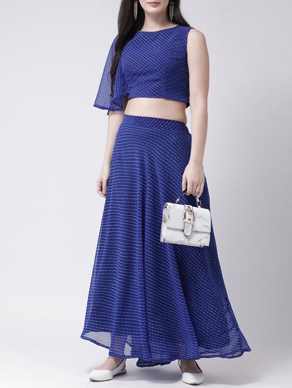 high rise flared skirt - 15933878 - Zoom Image - 4