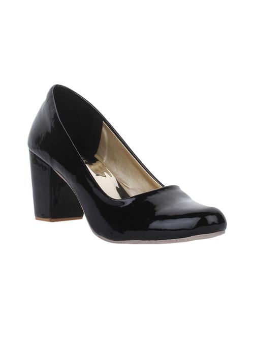 black slip on pumps - 15934207 - Standard Image - 1