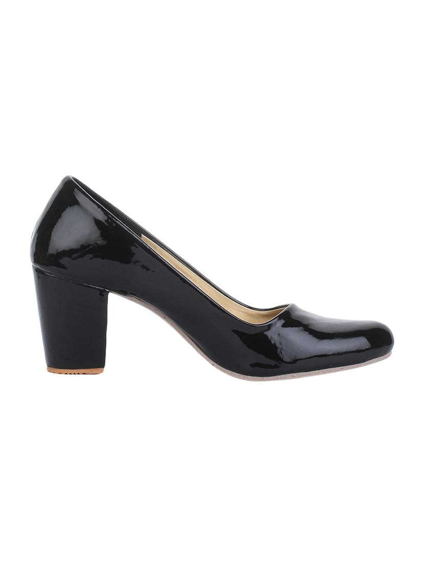 black slip on pumps - 15934207 - Zoom Image - 2