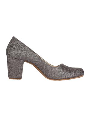 grey slip on pumps - 15934208 - Standard Image - 2