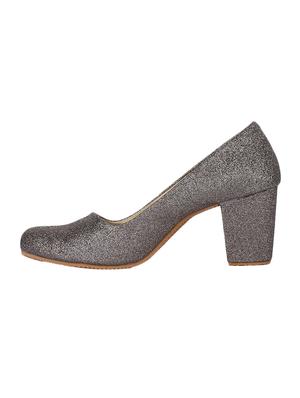 grey slip on pumps - 15934208 - Standard Image - 3