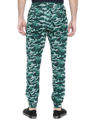 green cotton jogger - 15934317 - Standard Image - 3