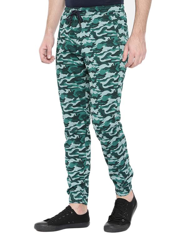 green cotton jogger - 15934317 - Zoom Image - 2