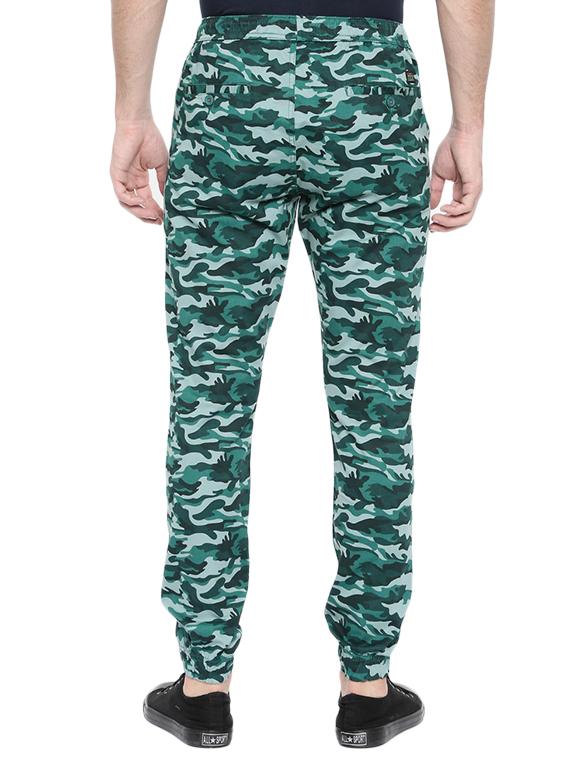 green cotton jogger - 15934317 - Zoom Image - 3