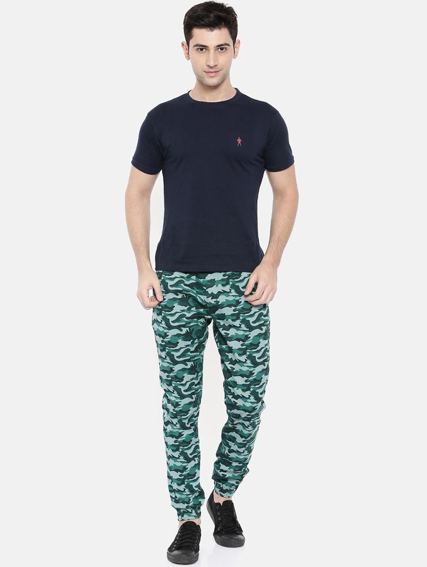 green cotton jogger - 15934317 - Zoom Image - 4
