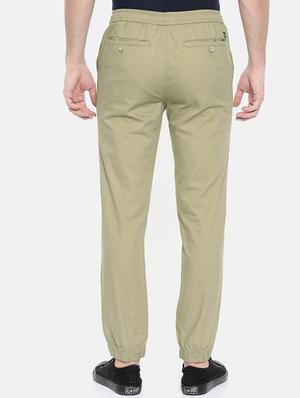 green cotton joggers - 15934326 - Standard Image - 3