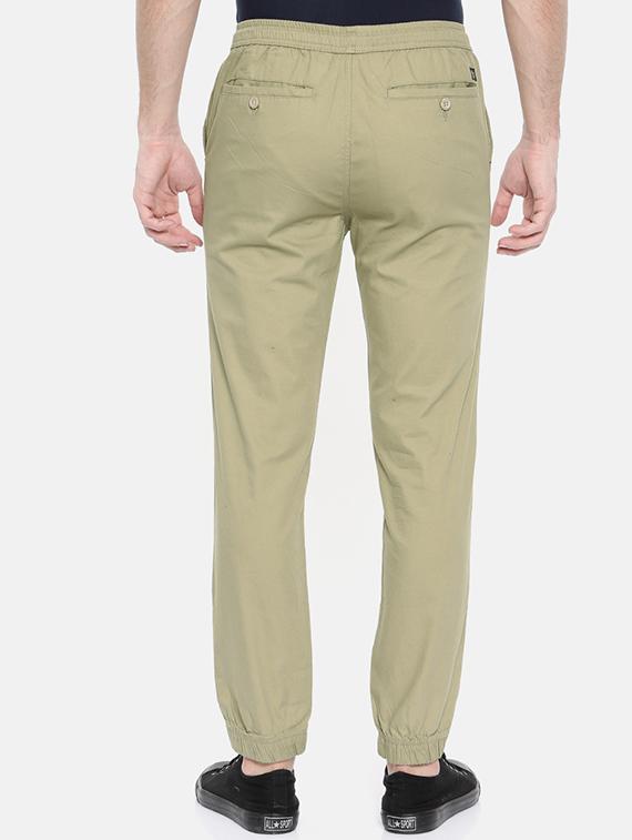 green cotton joggers - 15934326 - Zoom Image - 3