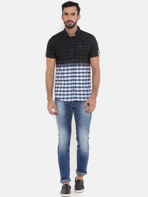 multicolor checkered casual shirt - 15934353 - Standard Image - 4