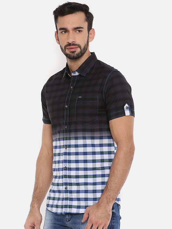 multicolor checkered casual shirt - 15934353 - Zoom Image - 2