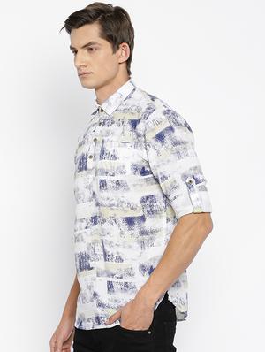 blue cotton short kurta - 15934391 - Standard Image - 2