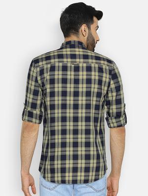 blue cotton short kurta - 15934398 - Standard Image - 3