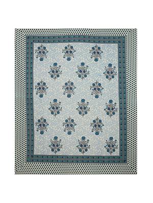 cotton bed sheet with 2 pillow covers - 15934487 - Standard Image - 2