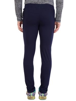 navy blue cotton ankle length track pant - 15934697 - Standard Image - 3